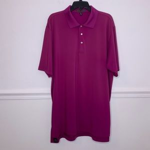 🛑SOLD 🛑Peter Millar Golf Polo Shirt XXL Summer Comfort Short Sleeve Purple Men